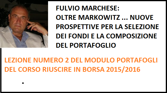 fulvio marchese fondi e portafogli X